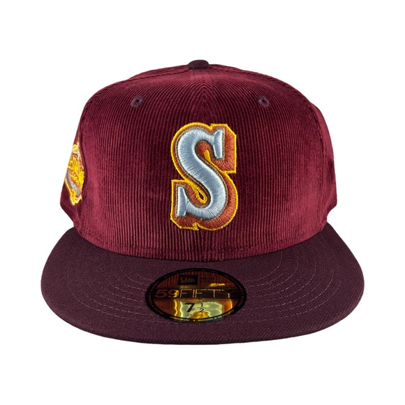 New Era Seattle Mariners 2001 All Star Game Side Patch 59FIFTY Fitted Hat - Picture 1 of 4